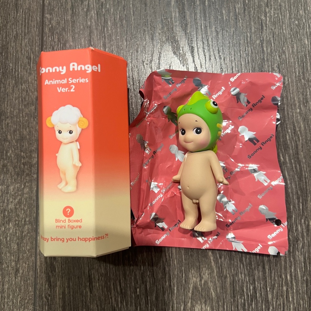 Brand NEW Sonny Angel Animal Series 2 mini figure - chameleon - Picture 2 of 4